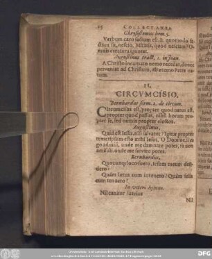 11. Circumcisio.