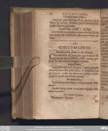 11. Circumcisio.