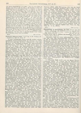 235-236 [Rezension] Freiburger Diözesen-Archiv