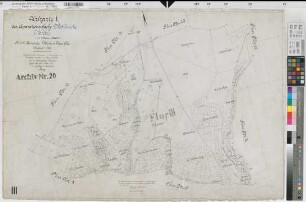 Wenden (Wenden), Separation Möllmicke, Bl. 1 Urkarte I Wenden Flur 3