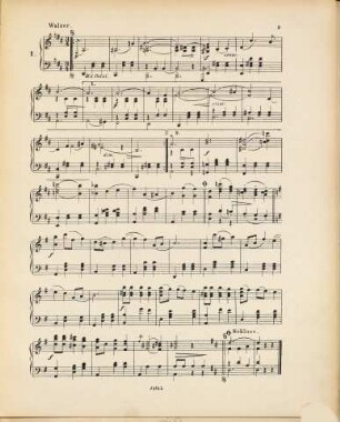 Amalien-Walzer : für Pianoforte ; Op. 9