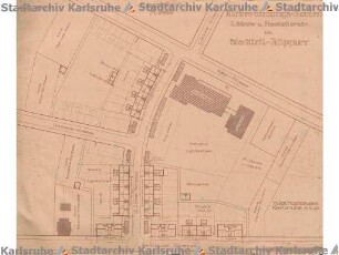 Beichel, Friedrich. Kleinwohnungsbauten im Bereich Lützowstraße/Rastatter Straße, Rüppurr