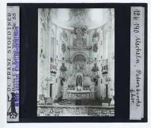 Mechelen, Peter- und Paulskirche (Jesuitenkirche) : Chor