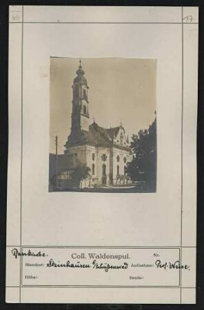 Kirche (von außen) Standort: Steinhausen bei Schussenried