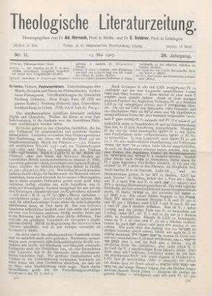 321-324 [Rezension] Grimme, Hubert, Psalmenprobleme. Untersuchungen über Metrik, Strophik und Paseq des Psalmenbuches
