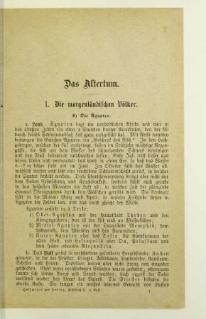 1. Die morgenländischen Völker