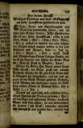 Der dritte Brieff/Welchen Thomas aus dem Gefängnüß an seine Haußfrau geschrieben hat. - Der vierdte Brieff/ Aus dem Gefängnüß an seine Haußfrau geschrieben.