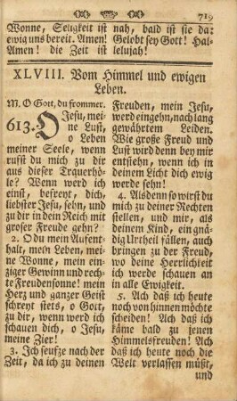 XLVIII. Vom Himmel und ewigen Leben.