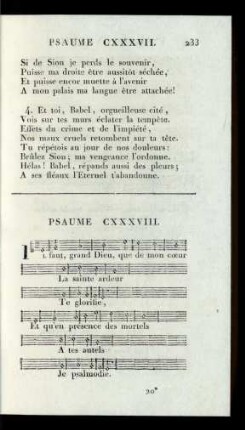Psaume CXXXVIII.