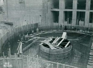 Kraftwerk Reckingen am Rhein, Deutschland, 1938-1940