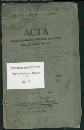 Berechtigung des Frhrn. v. Fürstenberg zu Herdringen wegen der Häuser Bruchhausen und Hüsten auf das nötige Schlacht- und Zaunholz in der Hüstener Mar