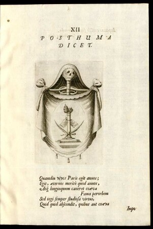 Posthuma Dicet.