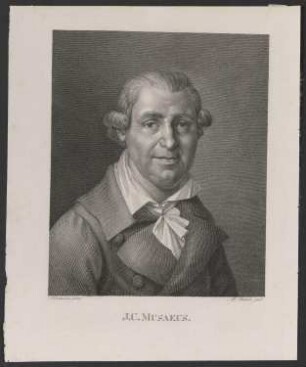 Porträt Johann Karl August Musäus (1735-1787)