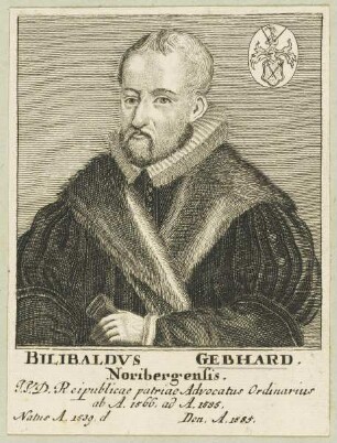 Bildnis des Bilibaldvs Gebhard