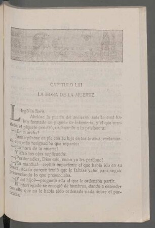 Capítulo LIII - La hora de la muerte