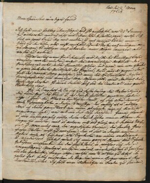 Rom, 24. März 1768