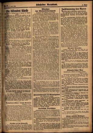 Zweite Ausgabe vom Mittwoch, den 06. Juni 1934.
