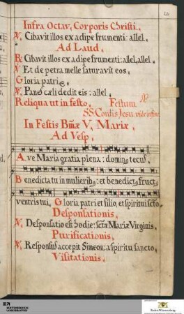 In festis beatissimae virginis Mariae