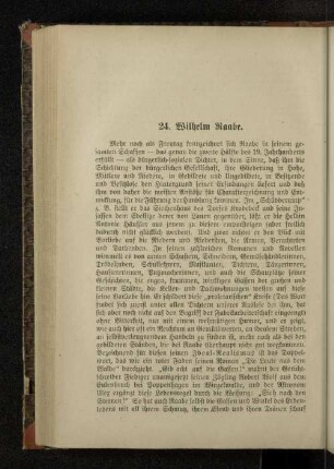 24. Wilhelm Raabe.