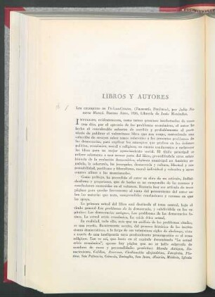 Libros y autores
