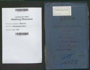Hoyer; Karl, Bergbaubeflissener; Prüfungs- u. Personalakten Band 1