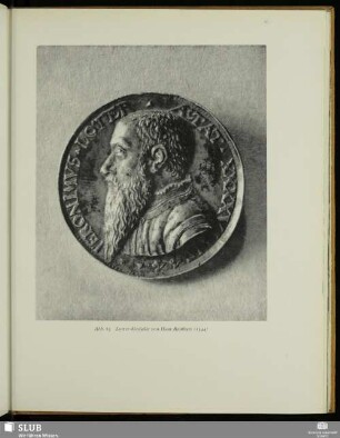 Abb. 63 Lotter-Medaille von Hans Reinhart (1544)