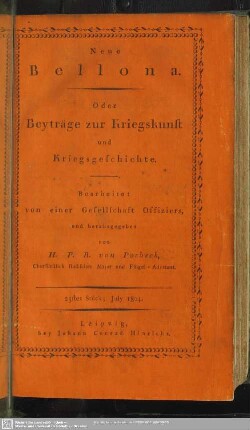 Siebenter Band, Erstes Stück