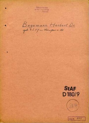 Begemann, Herbert