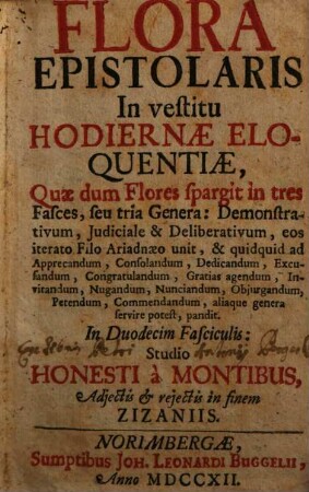Flora epistolaris