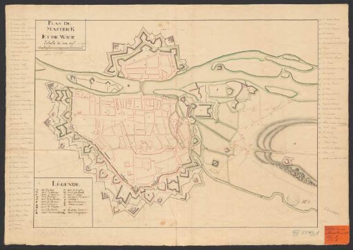 Plan de Mastrick et de Wick
