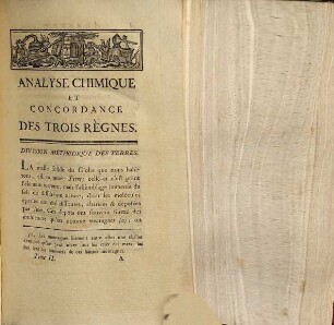 Analyse chimique et concordance des trois règnes, 2