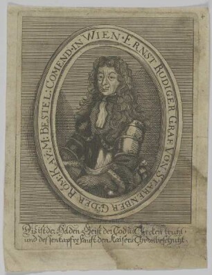 Bildnis von Ernst Rudiger Graf von Starenberg