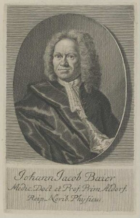 Bildnis des Johann Jacob Baier