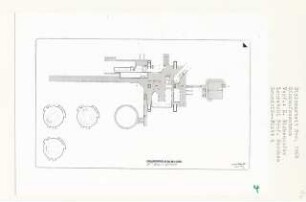 Einkaufszentrum (Diplomarbeit bei Bernhard Hermkes): Grundriss + 8.50, 1:500