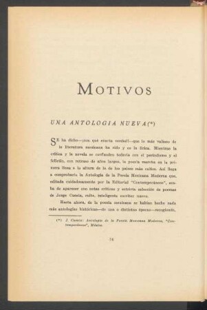 Motivos