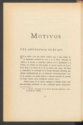 Motivos