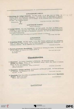 Glasmalereien (Nr. 97-99)
