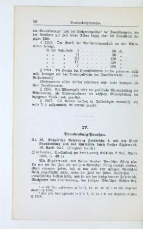 IV. Brandenburg-Preußen