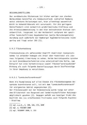6.4.3 Flächennutzung