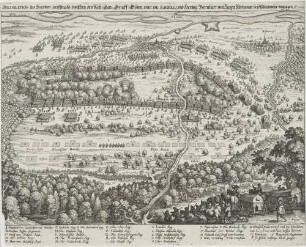 DELINEATION des Hartten Treffens so zwischen den Key: Gen: Graff Götzen DUC DE SAUELLI, und Hertzog Bernhart von Saxen Weinmar, bey Wittenweyr vorgangen Ao 1638.