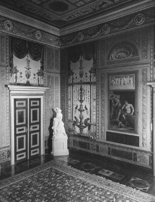 Berlin, Schloss, Königskammern, Karl von Gontard, 1945 ausgebrannt, Ruine 1950/51 gesprengt