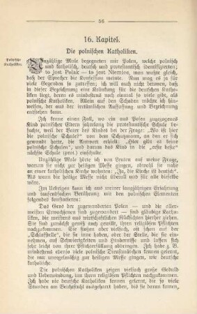 16. Kapitel. Die polnischen Katholiken