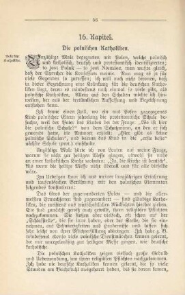 16. Kapitel. Die polnischen Katholiken
