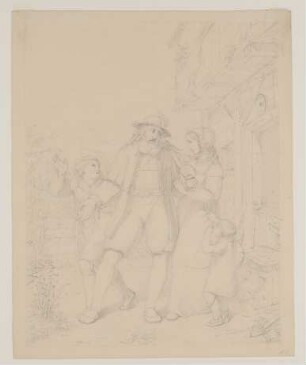 Illustration zu Friedrich Schillers "Wilhelm Tell"