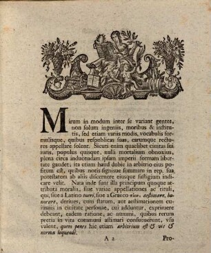 Ordinis iuridici Decanus Georg. Henr. Ayrer ... Guil. Arnoldi Bertram, Brunsvicensis, nec non Gerhardi von dem Busch et Ioh. Abrah. Ahasveri, Bremensium solemnia inauguralia indicit atque de varia gentium consuetudine Nervae Imp. quoque exemplo comprobata circa varias imperatorum regumque appellationes solemnes strictim disserit