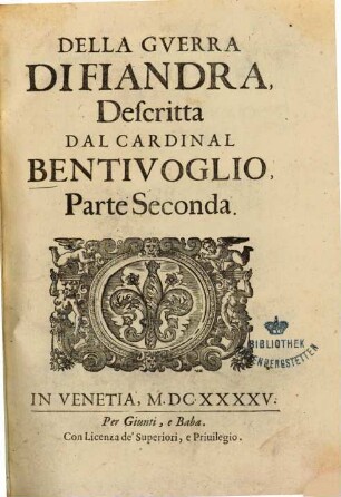 Della Gverra Di Fiandra, 2