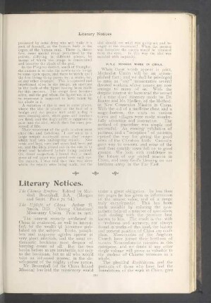 Literary notices