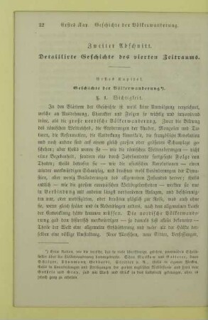 Zweiter Abschnitt. Detaillirte Geschichte des vierten Zeitraums