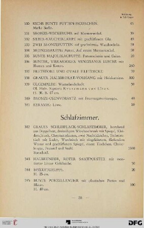 Schlafzimmer (Nr. 342-356)