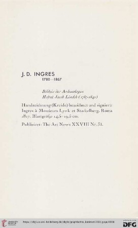 J. D. Ingres